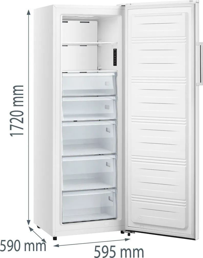 SÜGAVKÜLMIK GORENJE FN617EEW5 ERALDISEISEV 172CM VALGE