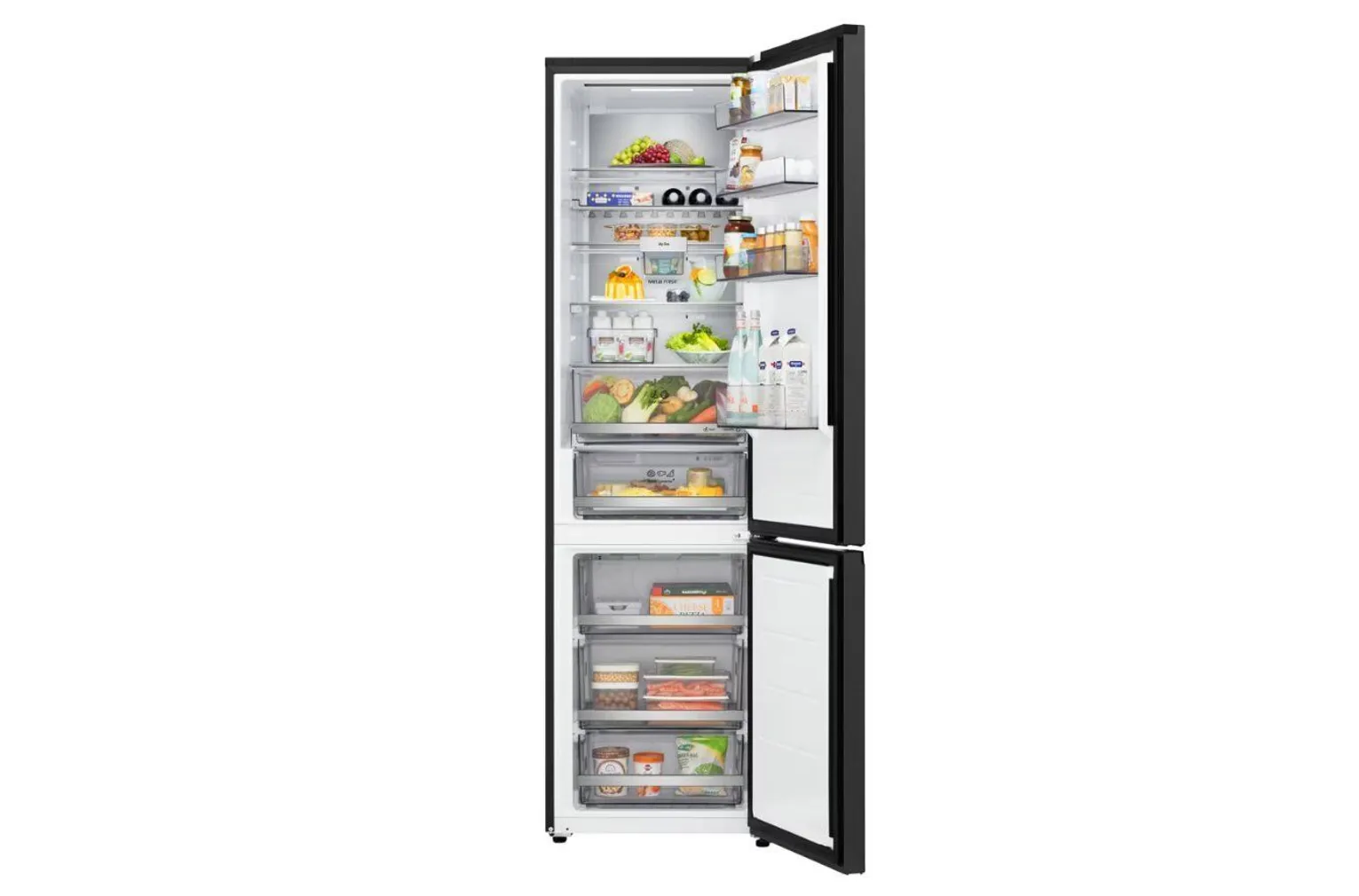 KÜLMIK LG GBBS726CEV ERALDISEISEV 375L 203CM MUST