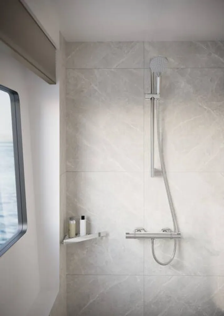 KÄSIDUŠŠ HANSGROHE CROMETTA 100 1JET ECOSMART VALGE/KROOM