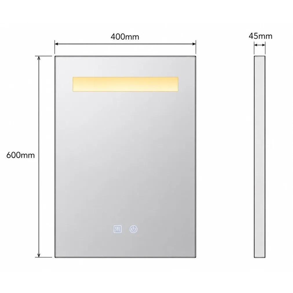 LED PEEGEL AQ 40X60CM UDUEEMALDUS