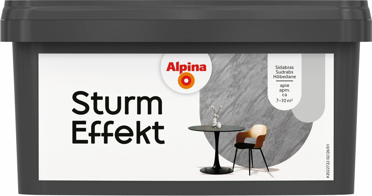 METALLIEFEKTVÄRV ALPINA STURM HÕBE 1L