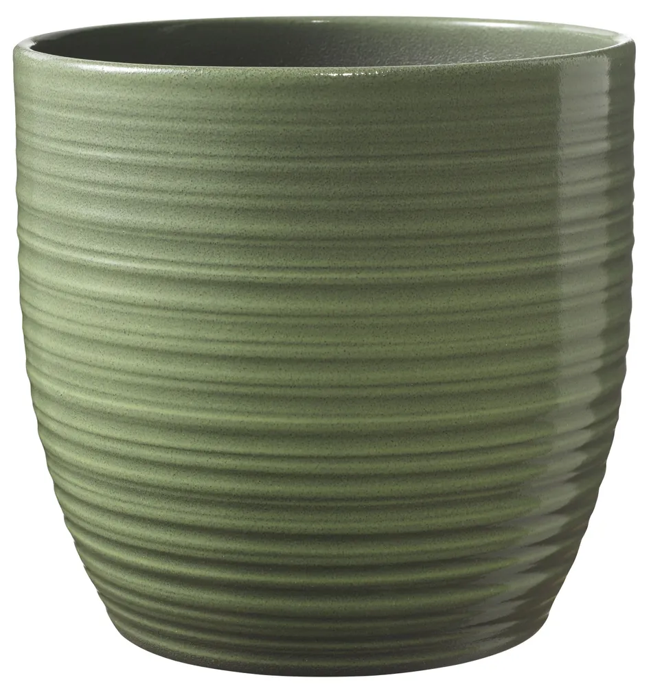ÜMBRISPOTT SOENDGEN KERAMIK BERGAMO MYSTIC STYLE Ø19X18CM LEHEROHELINE