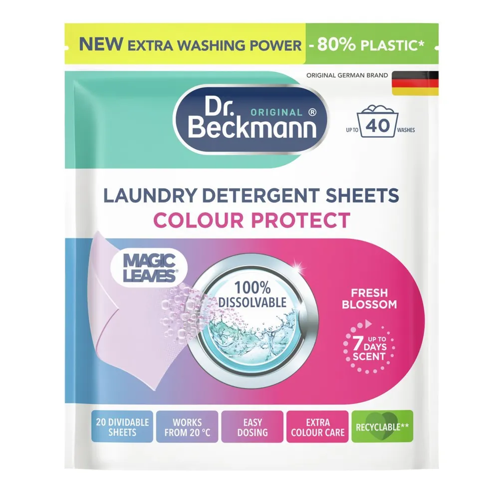 PESUVAHENDI LEHED DR.BECKMANN COLOUR PROTECT FRESH BLOSSOM 40TK PAKIS