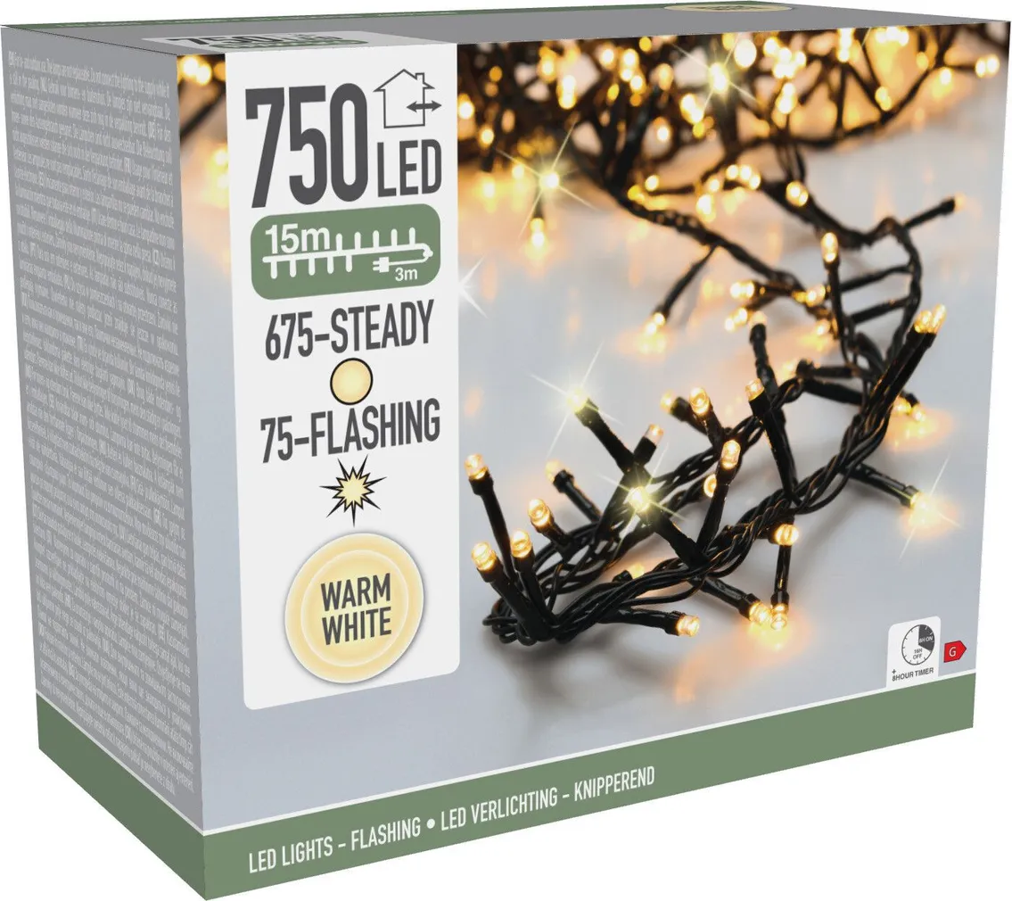 JÕULUVALGUSTUS SISE 750LED IP44 SOE VALGUS 15M