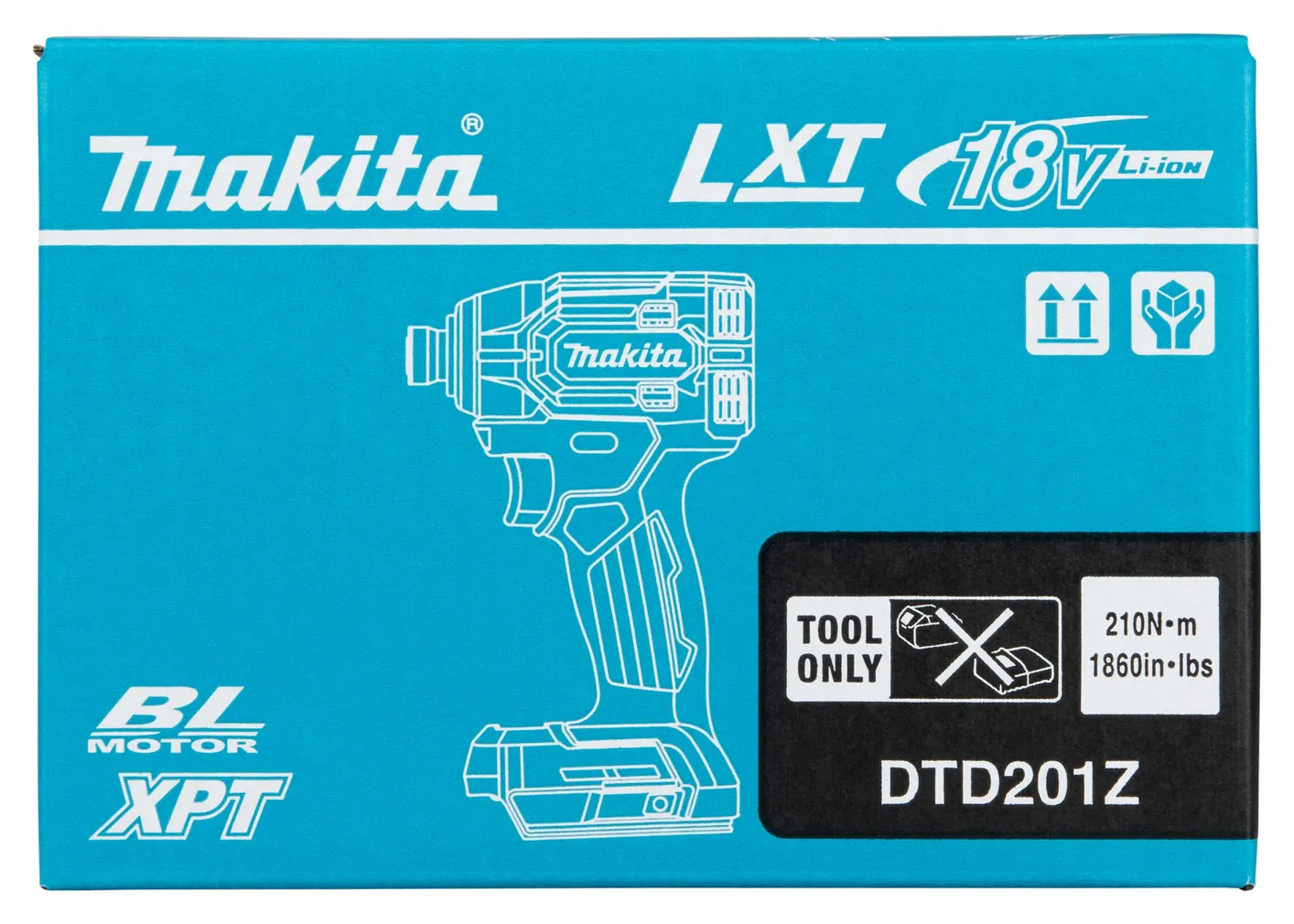 AKULÖÖKKRUVIKEERAJA MAKITA DTD201Z 18V ILMA AKU JA LAADIJATA