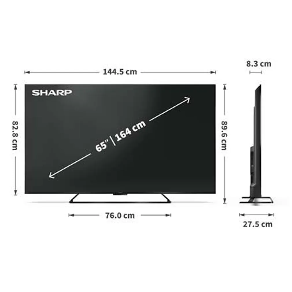 TELEVIISOR SHARP 65HR7265E 65" 164CM 4K UHD
