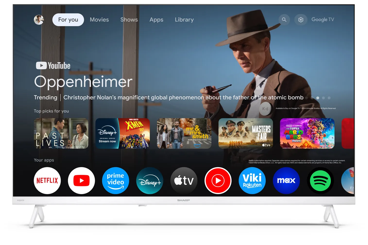 TELEVIISOR SHARP 32HF2265EW 32" HD GOOGLE TV