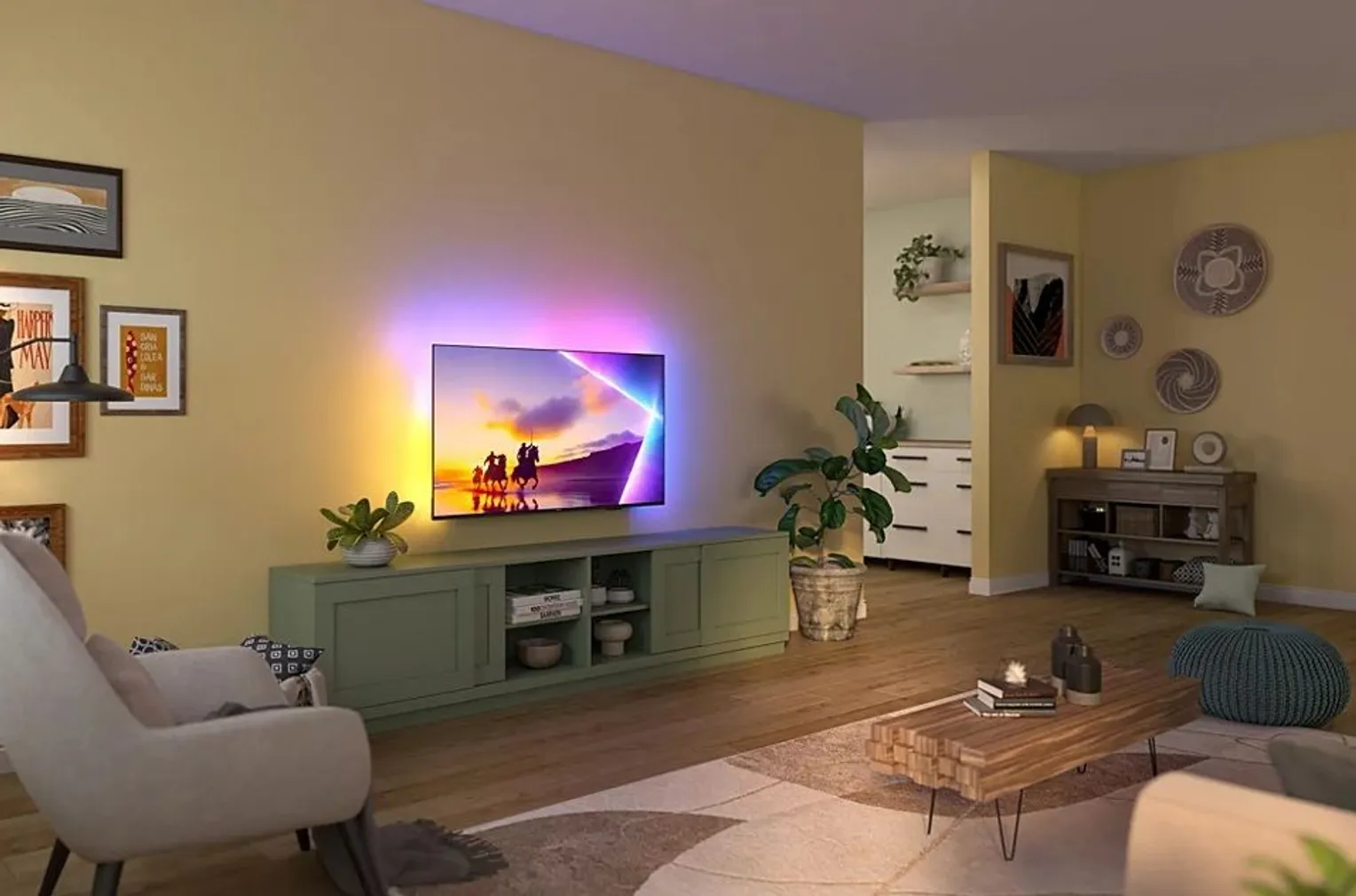 TELEVIISOR PHILIPS 55PUS8510 55" 4K UHD TITAN OS