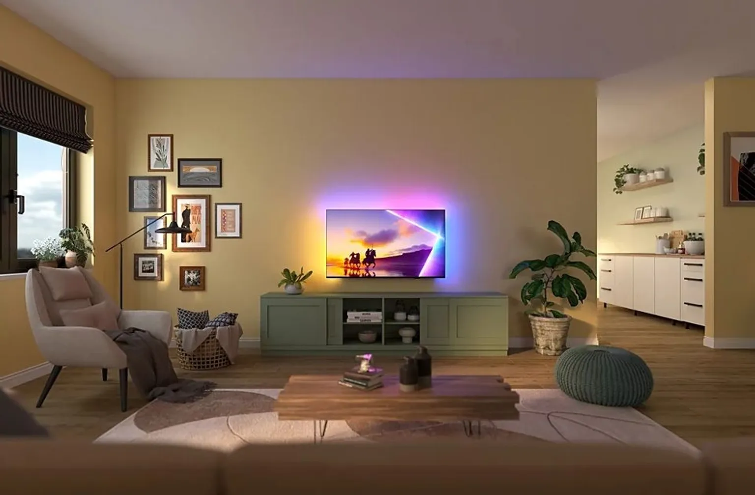 TELEVIISOR PHILIPS 55PUS8510 55" 4K UHD TITAN OS