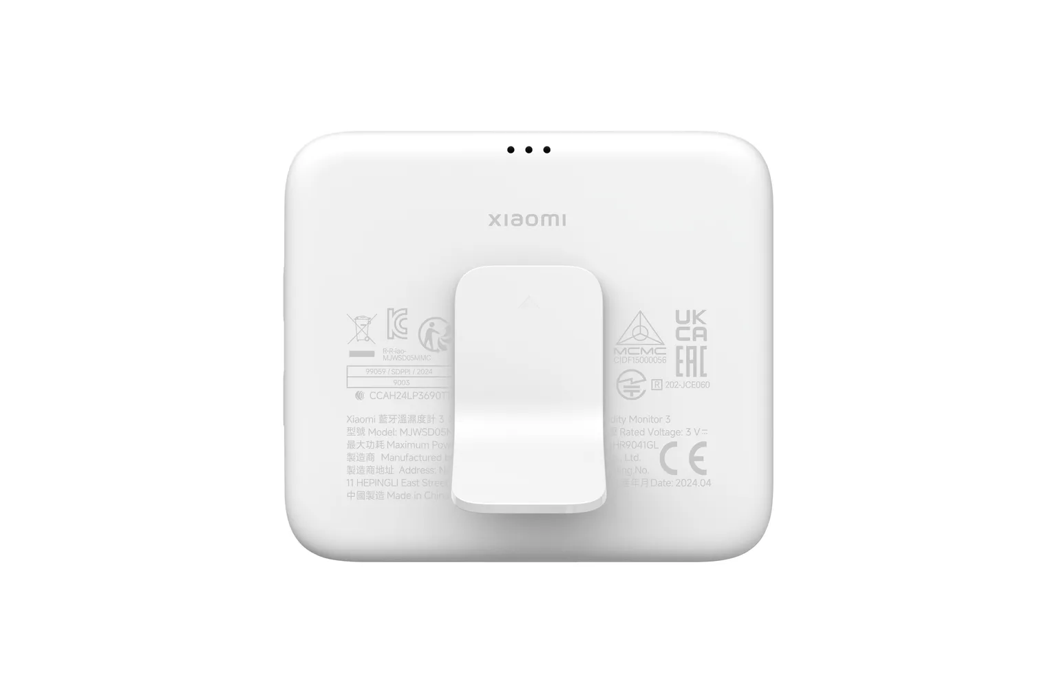 TEMPERATUURI JA NIISKUSE ANDUR XIAOMI MI 3