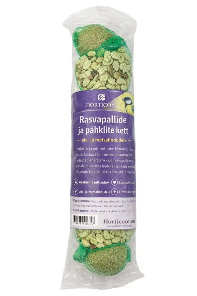 RASVAPALLIDE JA PÄHKLITE KETT HORTICOM 5-OSALINE 470G