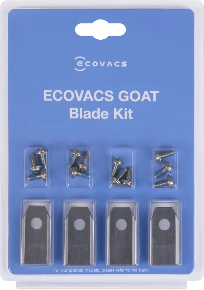 LÕIKETERADE KOMPLEKT ECOVACS GOAT ROBOTNIIDUKILE 12-OSALINE