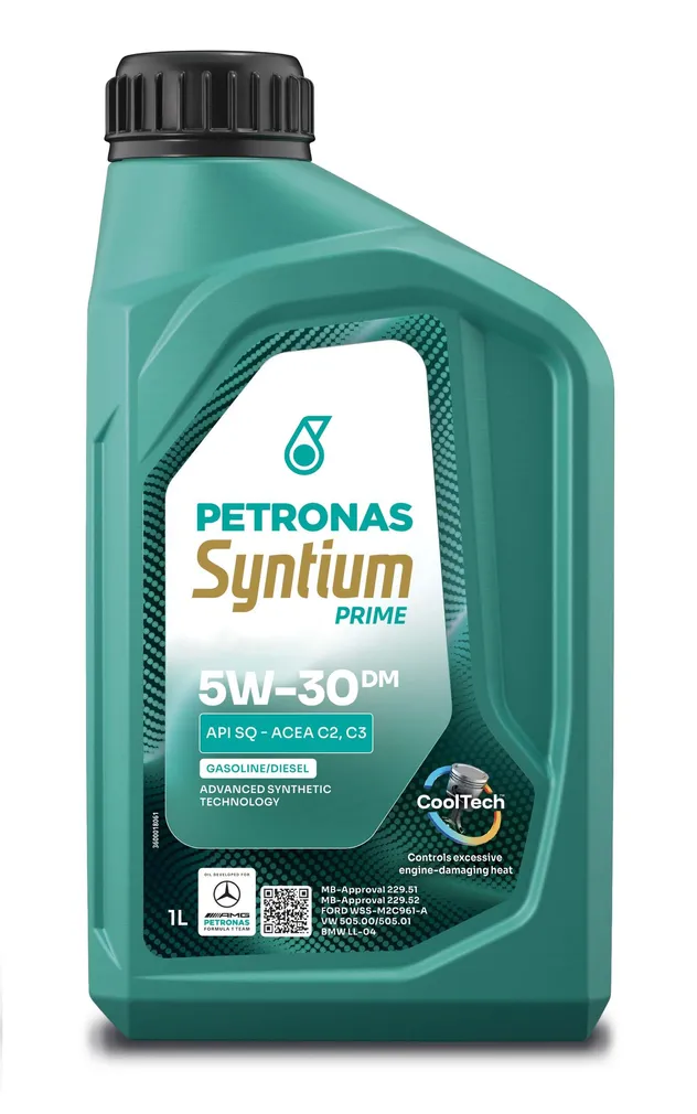 MOOTORIÕLI PETRONAS SYNTIUM PRIME DM 5W-30 C2/C3 1L