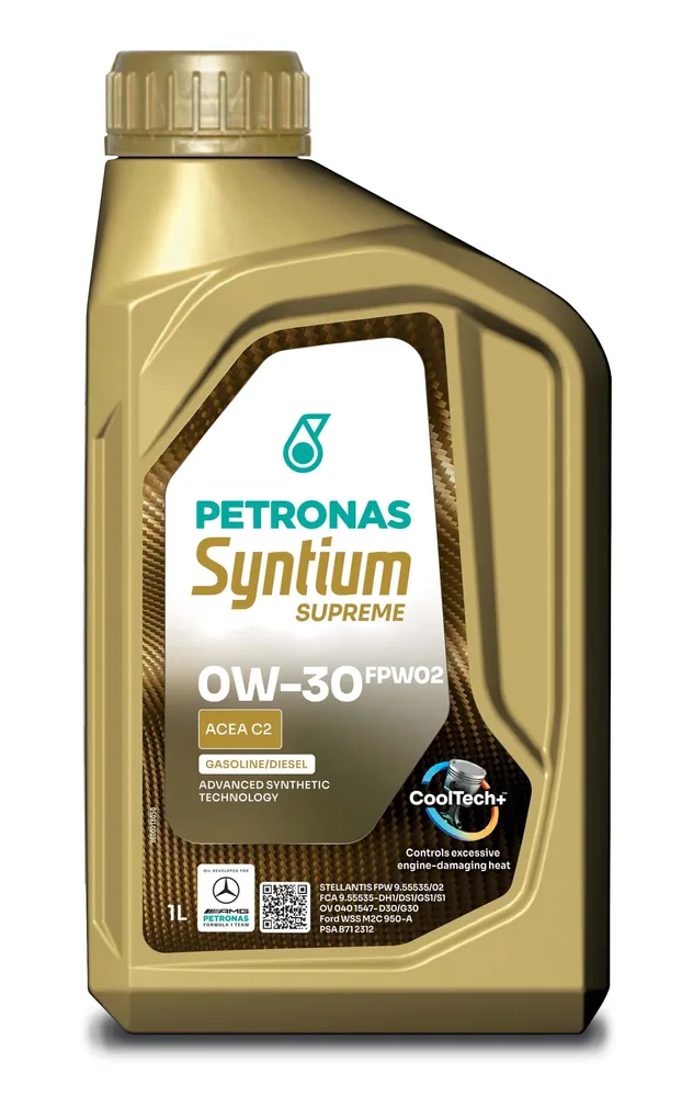 MOOTORIÕLI PETRONAS SYNTIUM SUPREME FPW02 0W-30 PSA 1L