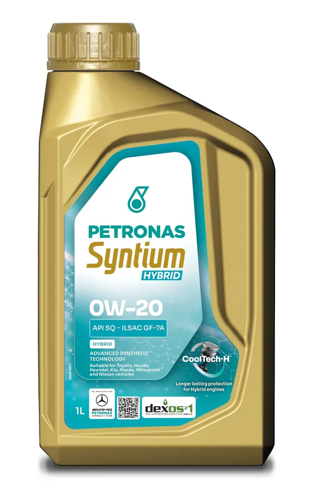 MOOTORIÕLI PETRONAS SYNTIUM HYBRID 0W-20 SQ GF-7A 1L