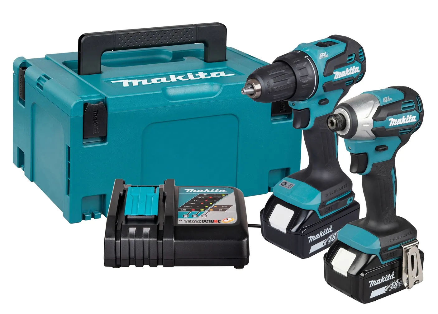 COMBOKIT MAKITA DLX2577TJ 18V 2X5,0AH LI-ION (DDF490+DTD158)