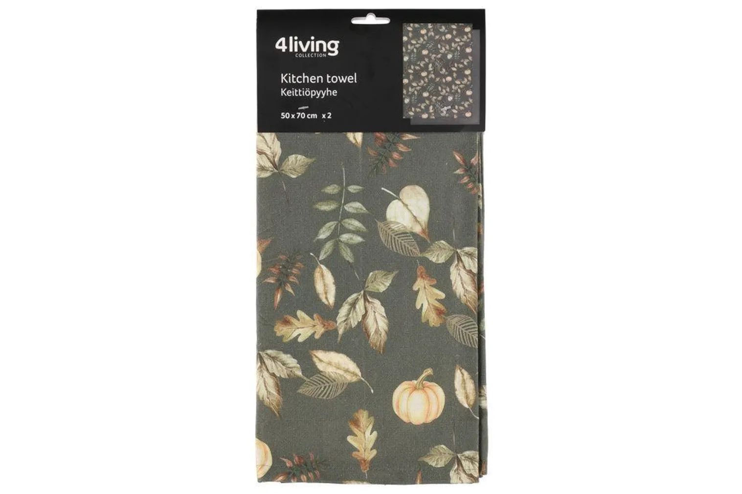 KÖÖGIRÄTIKUD 4LIVING LEEA 2TK 50X70CM PUUVILL