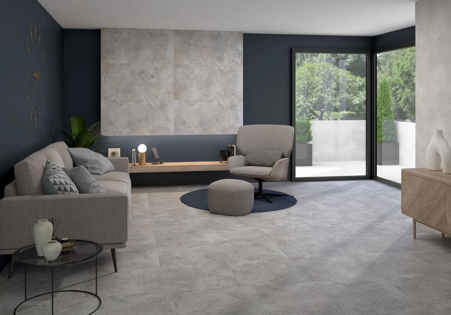 PÕRANDA- JA SEINAPLAAT PAMESA CERAMICA ALPHA BEAT PEARL 60X60CM 1,44M² PAKIS