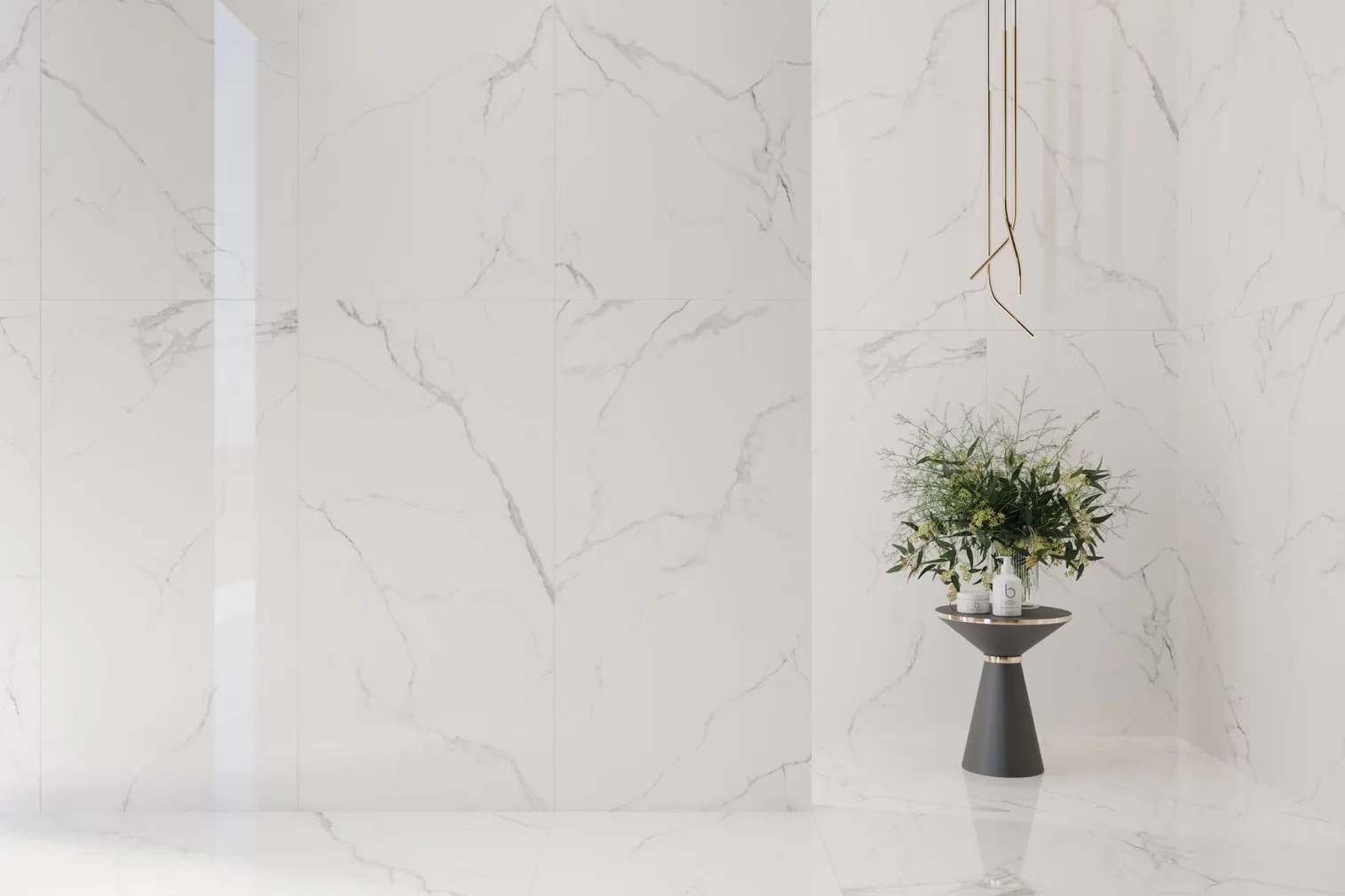 PÕRANDA- JA SEINAPLAAT CERSANIT TILLITA WHITE POLISHED 60X60CM 1,44M² PAKIS