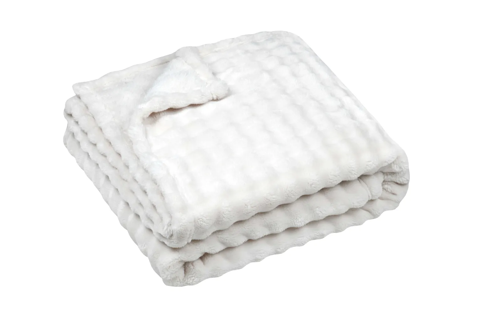 PLEED STOF WARMY 130X160CM ECRU