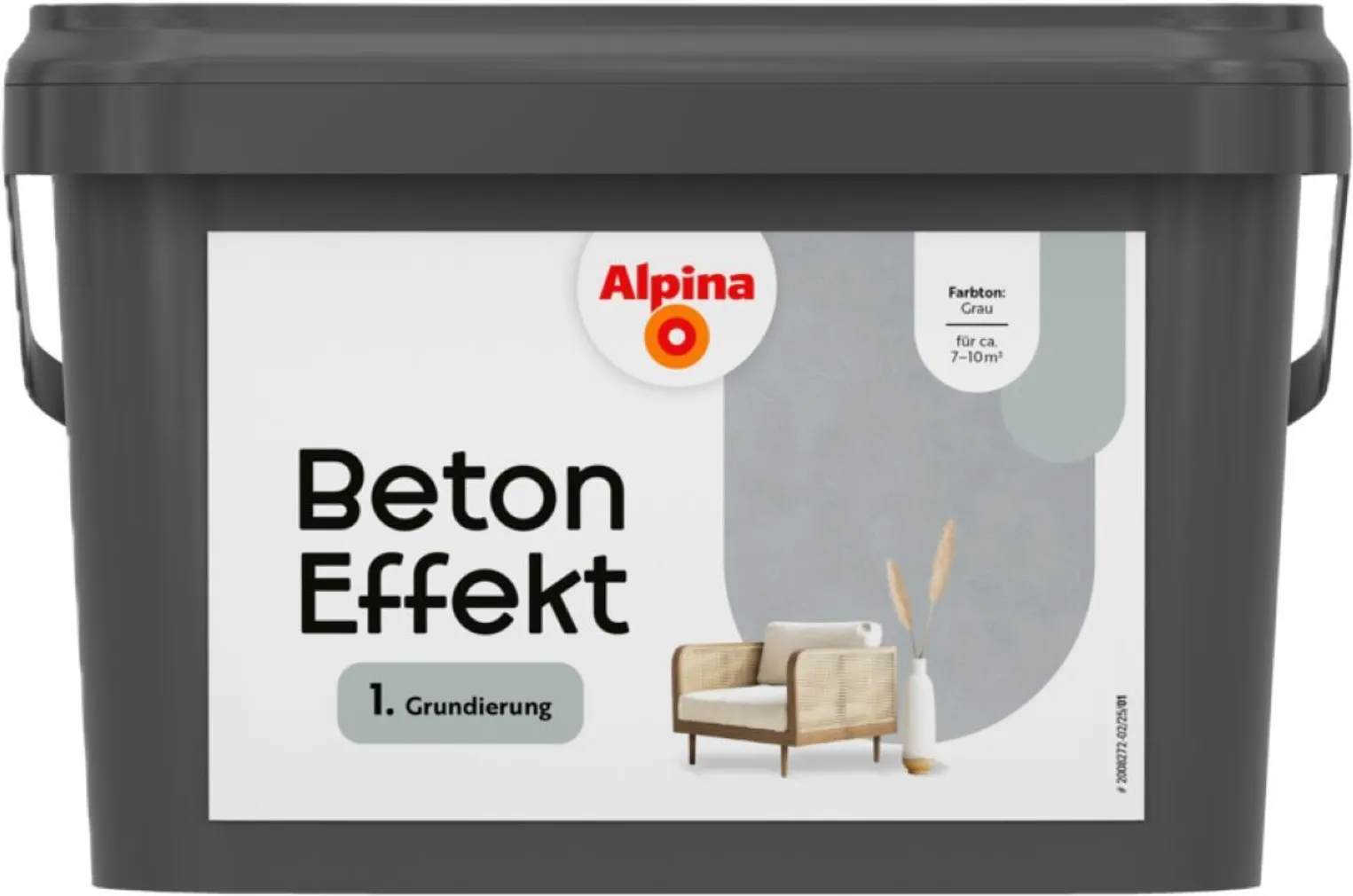 DEKORATIIVVÄRV ALPINA BETON EFEKT GRUNDIERUNG 2,5L