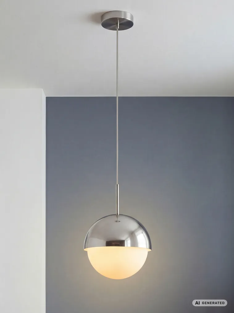 RIPPVALGUSTI OSRAM DOME E27 KROOM