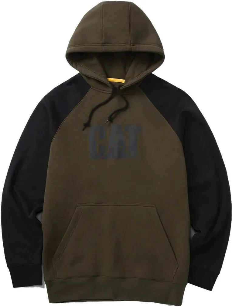 DRESSIPLUUS KAPUUTSIGA CAT 1050024 ARMY MOSS-BLACK L