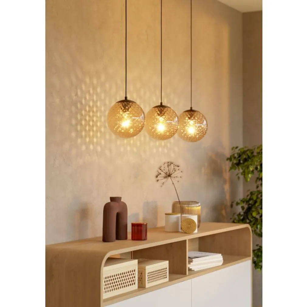 RIPPVALGUSTI RONDO 2 3XE27 PRONKS/PRUUN