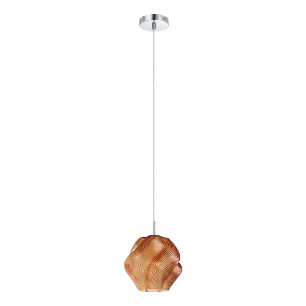 RIPPVALGUSTI VICENNE E27 ORANŽ/KROOM