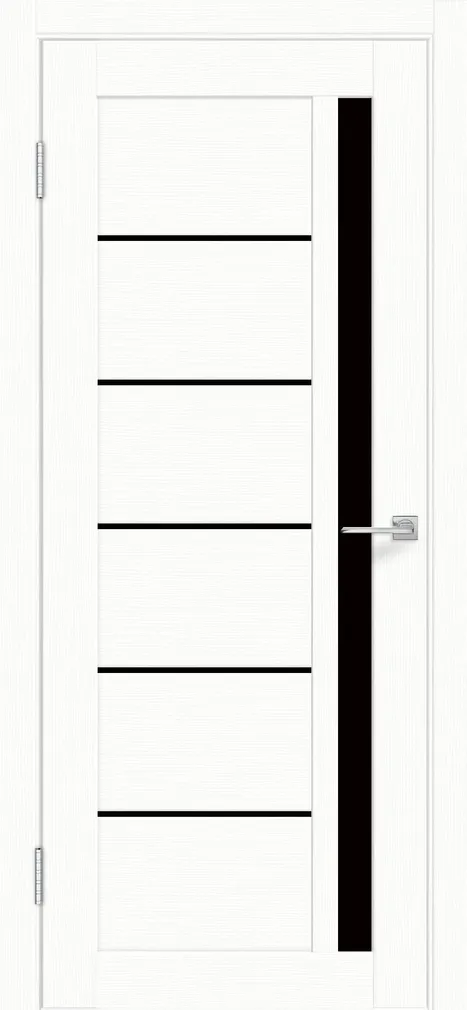SISEUKS+LENG KORFAD SOFIA PVC WHITE WOOD 754X2040X80MM VASAK
