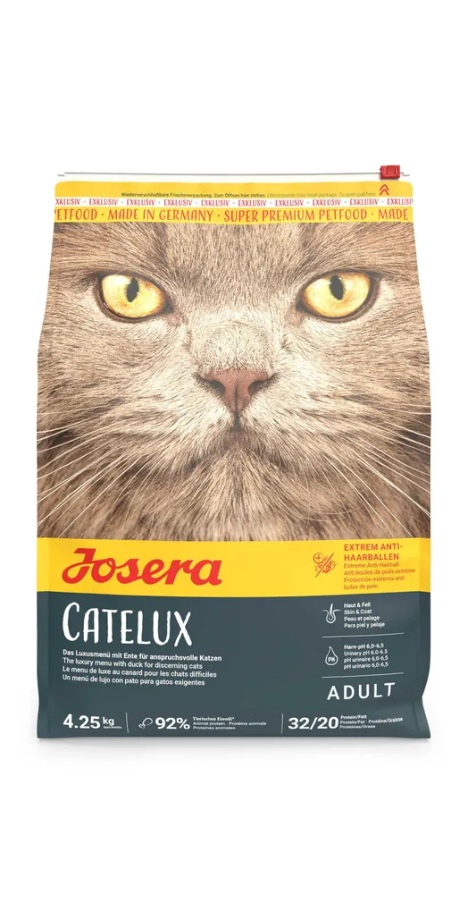 KUIVTOIT JOSERA KASSIDELE CATELUX 4,25KG