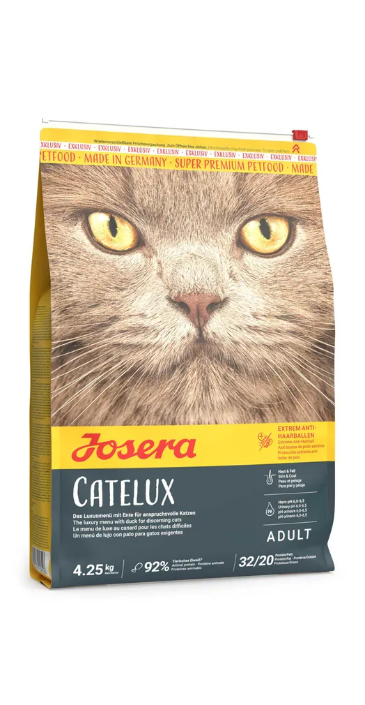 KUIVTOIT JOSERA KASSIDELE CATELUX 4,25KG