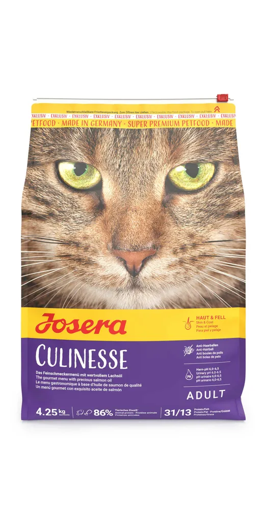 KUIVTOIT JOSERA KASSIDELE CULINESSE 4,25KG
