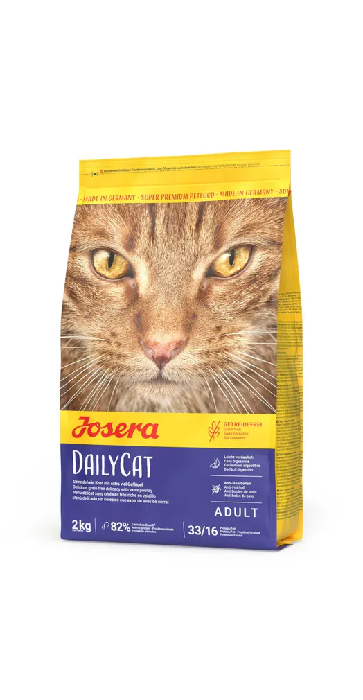 KUIVTOIT JOSERA KASSIDELE DAILY CAT 2KG