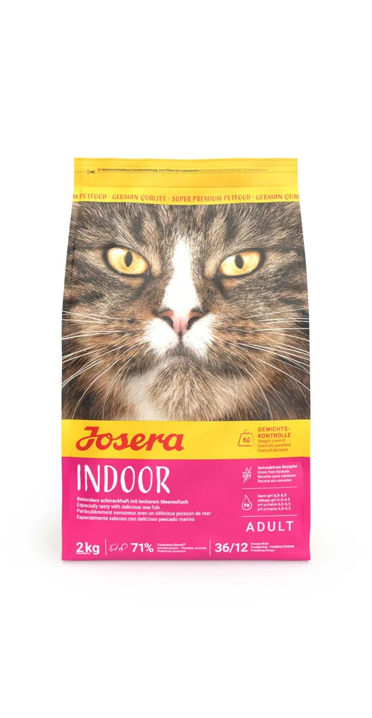 KUIVTOIT JOSERA KASSIDELE INDOOR 2KG