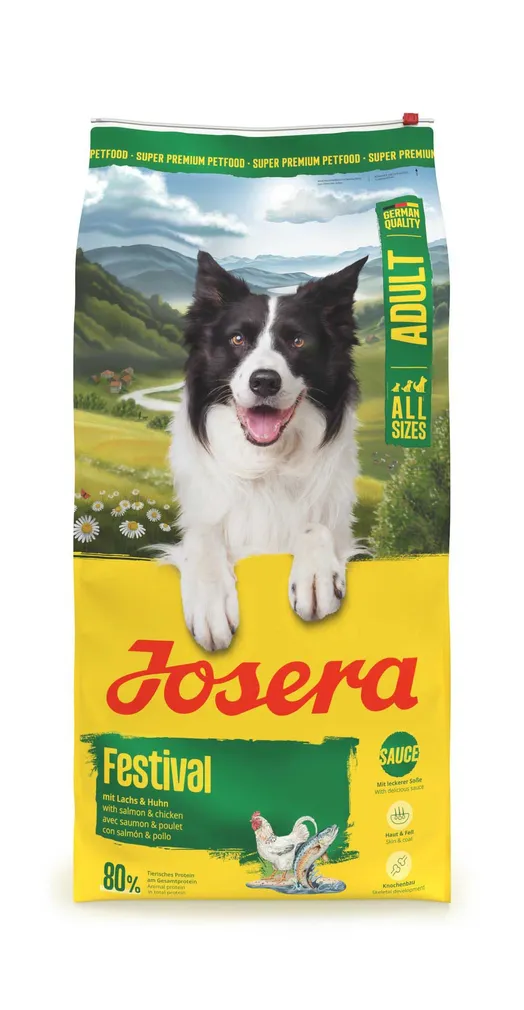 KUIVTOIT JOSERA KOERTELE FESTIVAL 12,5KG