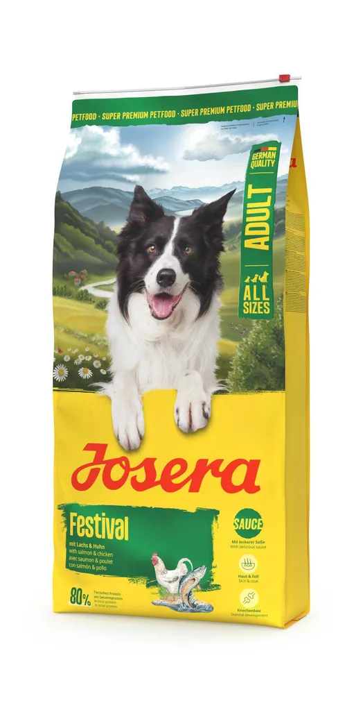 KUIVTOIT JOSERA KOERTELE FESTIVAL 12,5KG