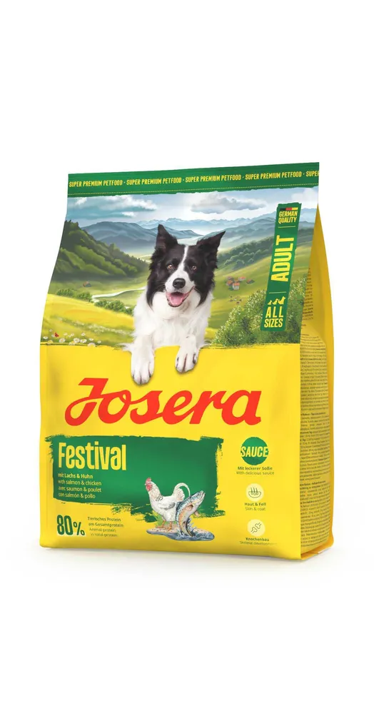 KUIVTOIT JOSERA KOERTELE FESTIVAL 900G