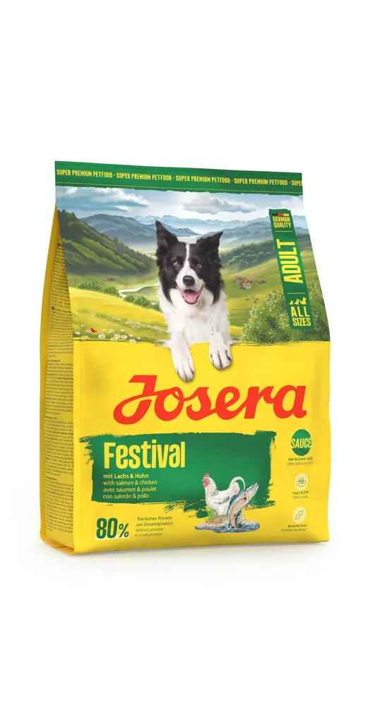KUIVTOIT JOSERA KOERTELE FESTIVAL 900G