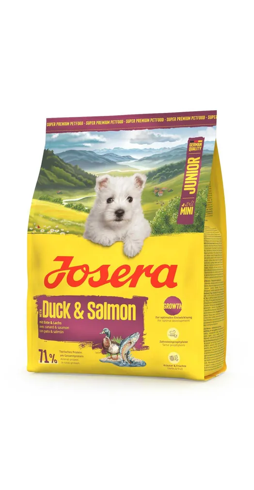 KUIVTOIT JOSERA KOERTELE MINI JUNIOR PART/LÕHE 900G