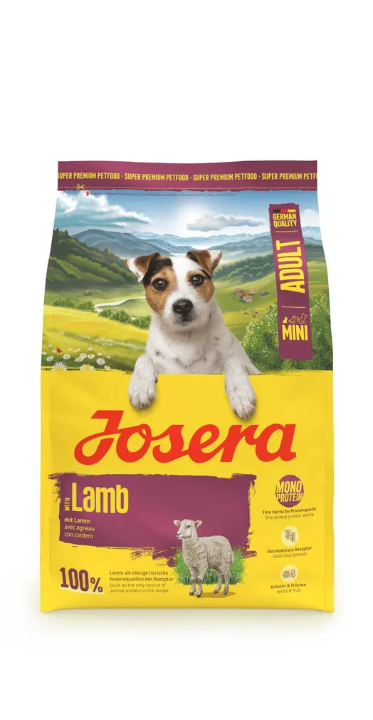 KUIVTOIT JOSERA KOERTELE MINI ADULT LAMMAS 3KG