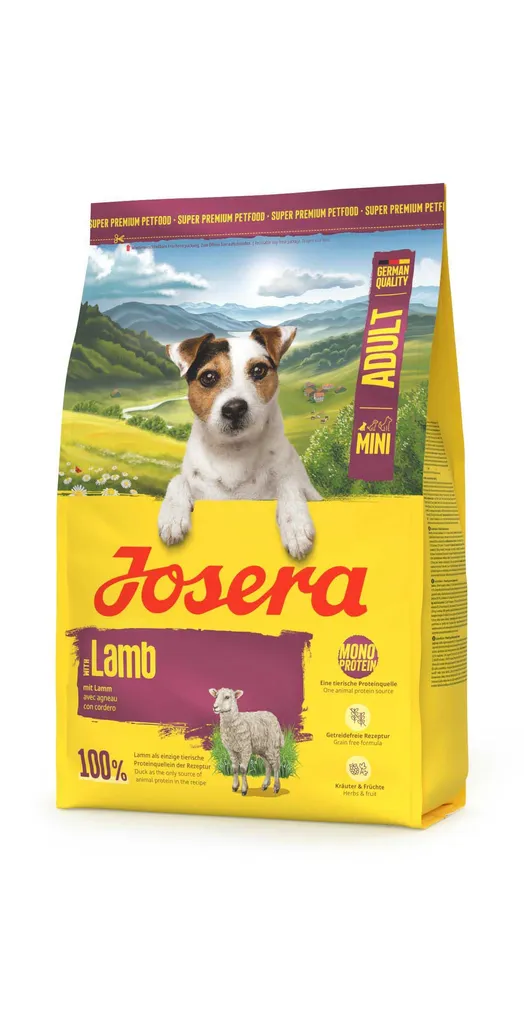 KUIVTOIT JOSERA KOERTELE MINI ADULT LAMMAS 3KG