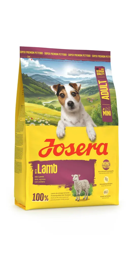 KUIVTOIT JOSERA KOERTELE MINI ADULT LAMMAS 3KG