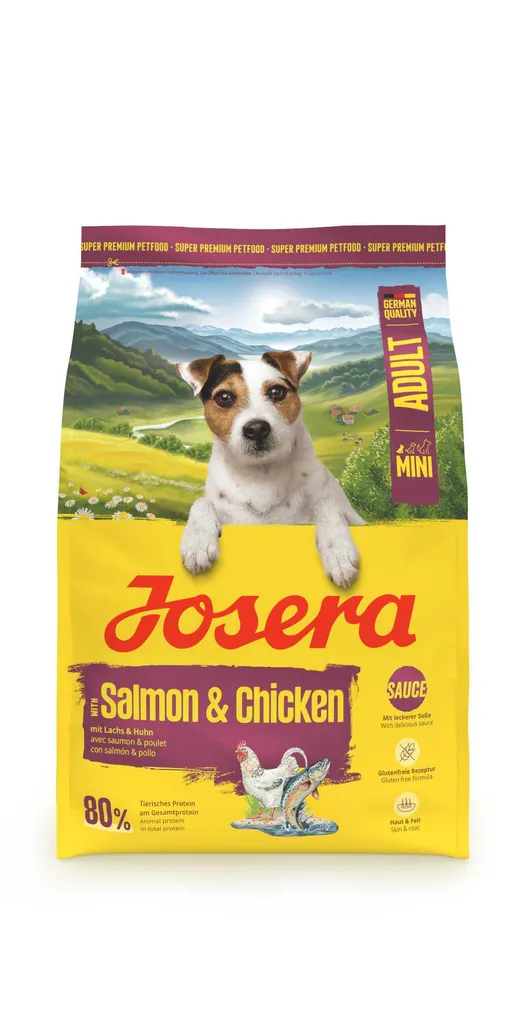 KUIVTOIT JOSERA KOERTELE MINI ADULT LÕHE/KANA 3KG