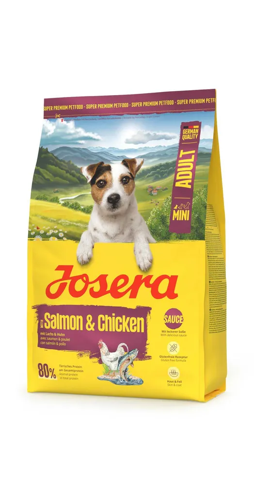 KUIVTOIT JOSERA KOERTELE MINI ADULT LÕHE/KANA 3KG