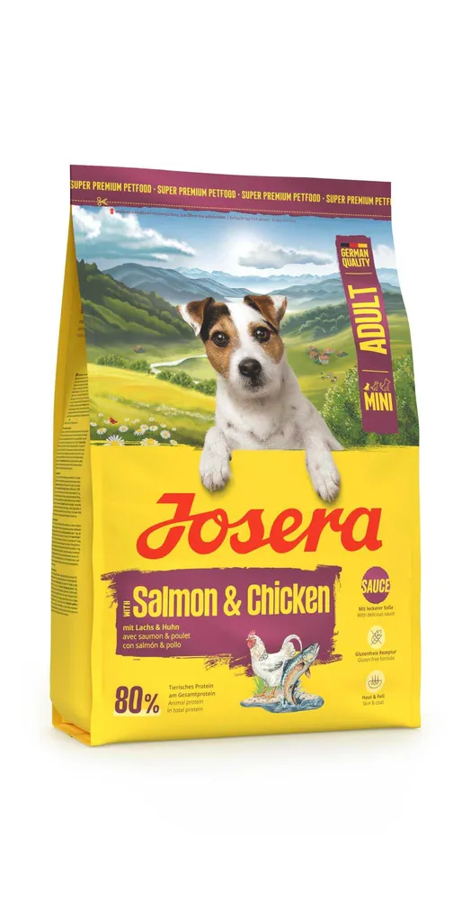 KUIVTOIT JOSERA KOERTELE MINI ADULT LÕHE/KANA 3KG