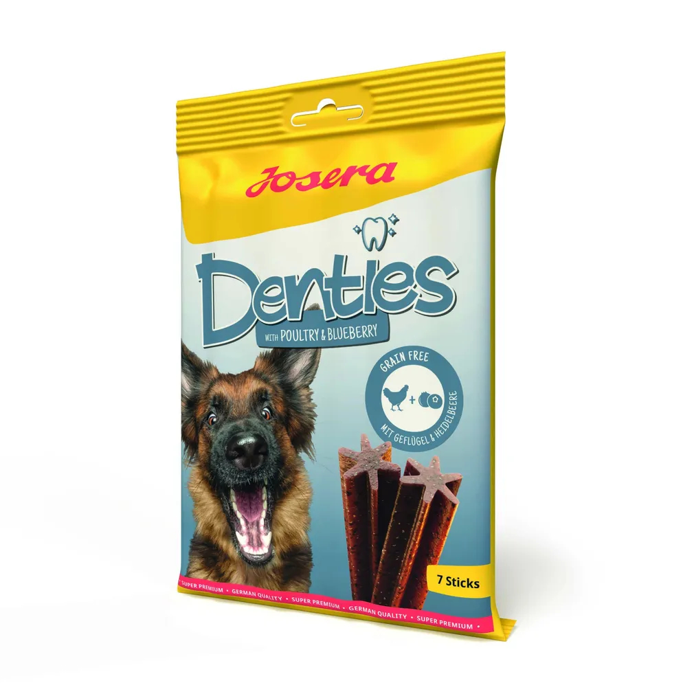 KOERAMAIUS JOSERA DENTIES LINNULIHA JA MUSTIKAGA 180G