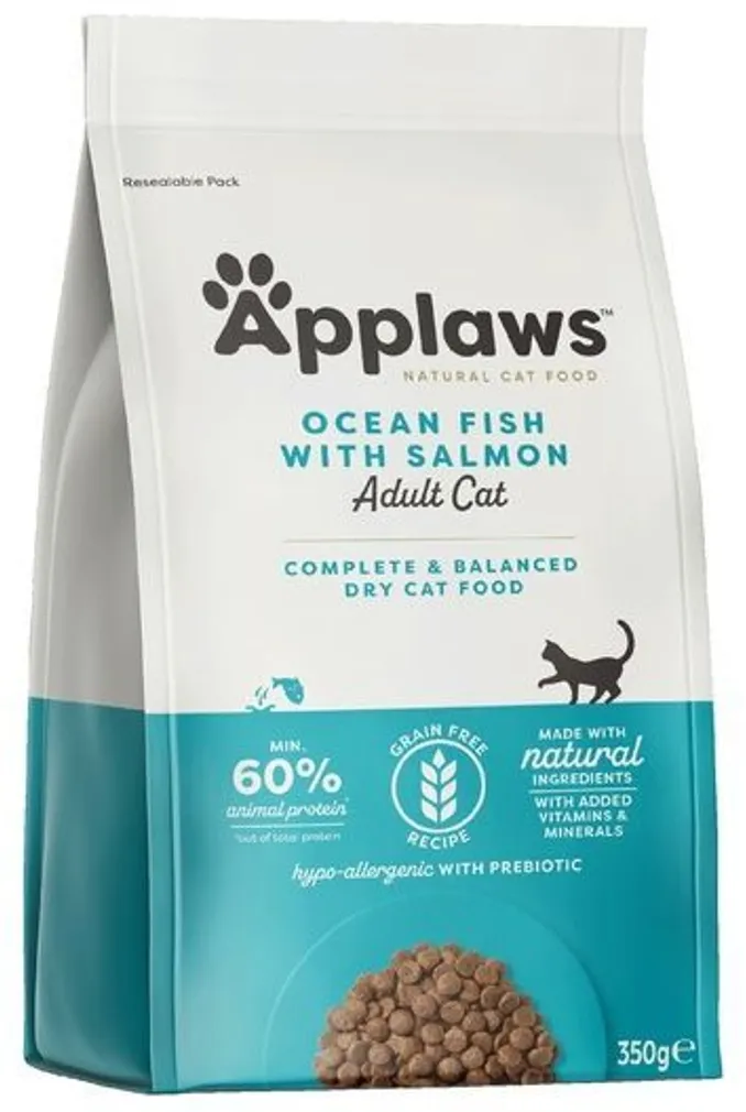 KUIVTOIT APPLAWS KASSIDELE OOKEANIKALA/LÕHE 350G