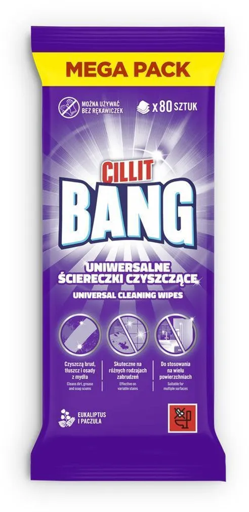 PUHASTUSLAPID CILLIT BANG 80TK