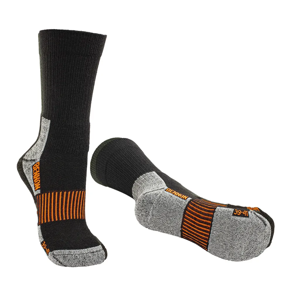TÖÖSOKID BENNON MERINO TREK MUST SUURUS 39-41